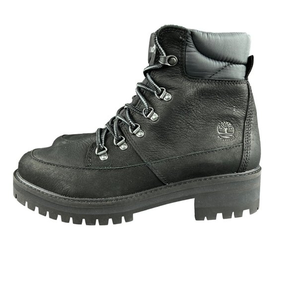 Timberland Courmayeur Black Nubuck Waterproof Boots Women's Sizes 7 - 9.5 - Picture 3 of 9